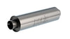 Borla Universal Muffler 6.75 X 24.00in LG. X 3.53 I.D. w/Nipples Notched, OAL 29.00in