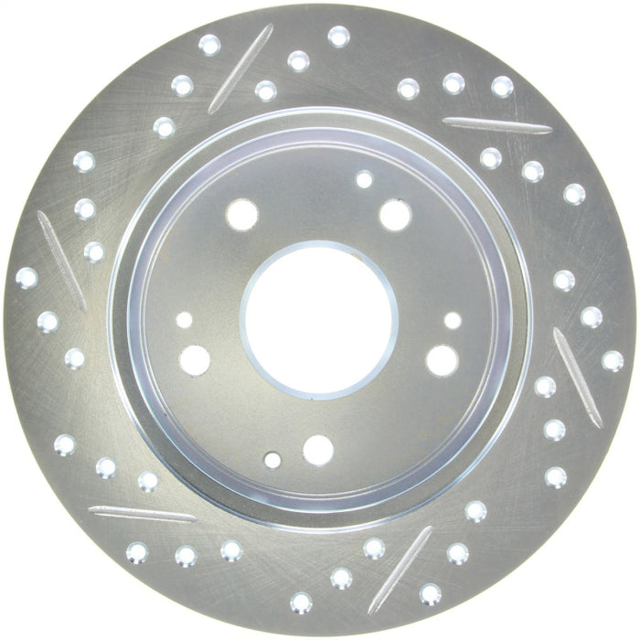 StopTech Select Sport Drilled &amp; Slotted Rotor - Rear Left