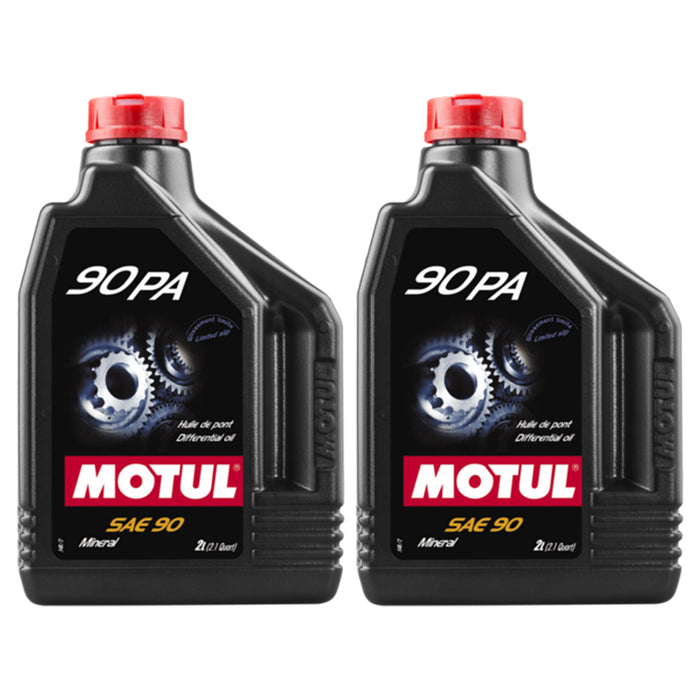 Motul 90 PA Limited Slip Gear Oil 2L (Pack of 2)