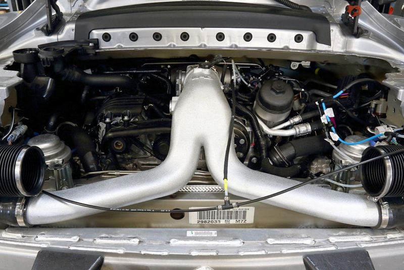 IPD 991.2 Turbo Non-S/S IPD High Flow Y-Pipe ('17-'19): Power Gains 35+ WHP / 40+ WTQ