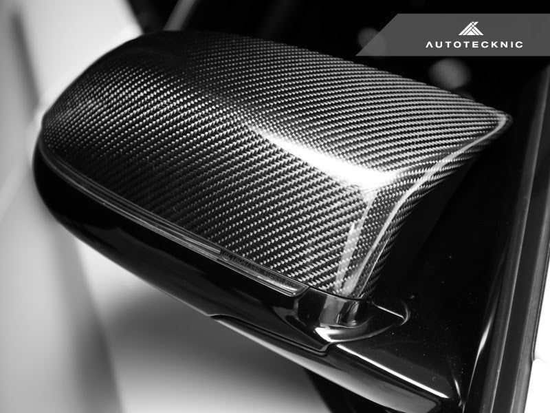 AutoTecknic Carbon Fiber Replacement Mirror Covers - BMW F85 X5M and F86 X6M