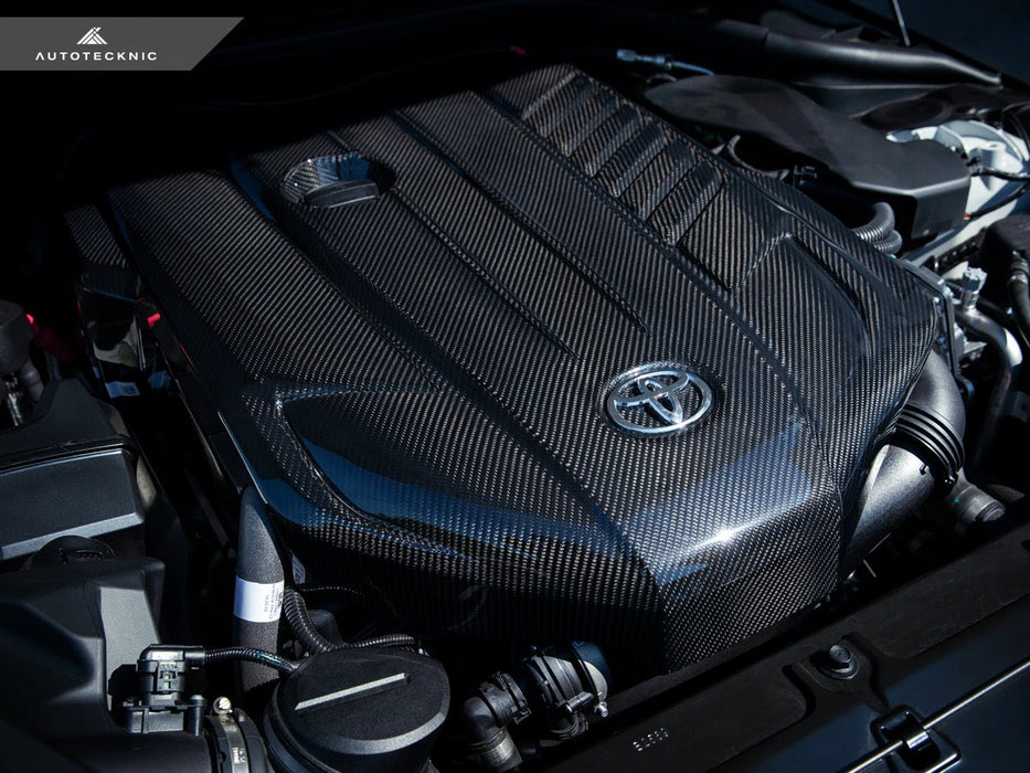 AutoTecknic Carbon Fiber Engine Cover for A90 Supra 2020-Up