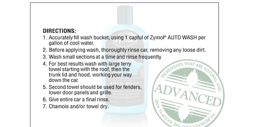 Zymol Auto Wash Extra Strength Massive Foaming 20 fl oz 591ml — EDO ...