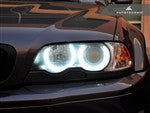 AutoTecknic Clarity 66 LED Angel Eyes Halo Kit - BMW E46 Pre-Facelift 3 Series Coupe & Sedan