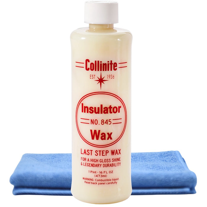 Collinite 845 Automotive Insulator Wax 16oz with Microfiber Towel
