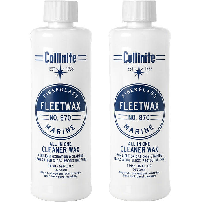 Collinite Boat Fleetwax Liquid (2 Pint Pack)