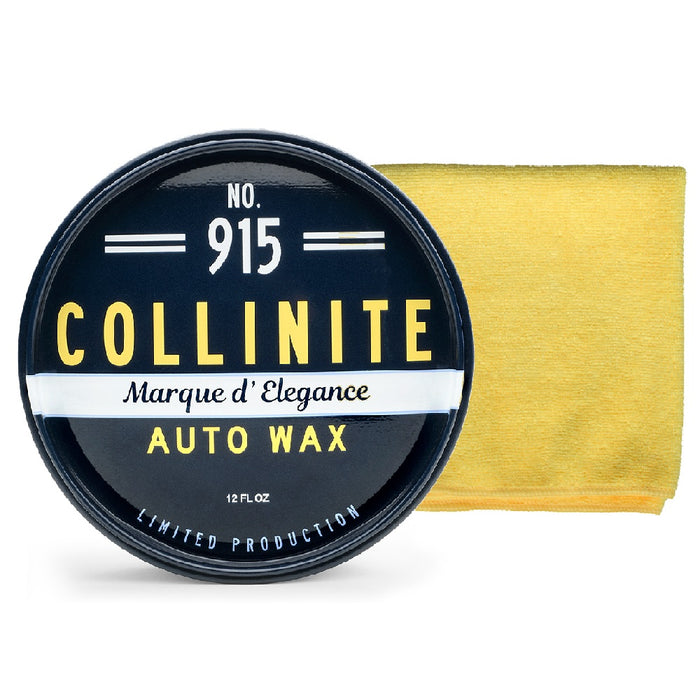 Collinite 915 Marque D'Elegance Automotive Wax (12oz) with Microfiber Towel
