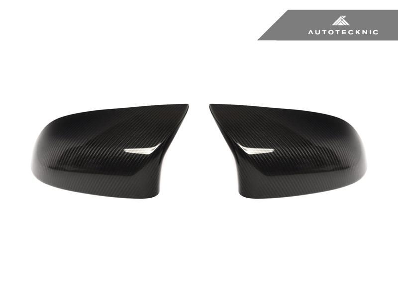 AutoTecknic Replacement Version II Dry Carbon Mirror Covers - BMW F85 X5M F86 X6M