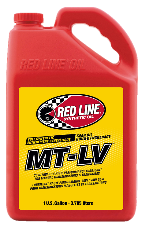 redline mt-lv 70w/75w gl-4 gear oil