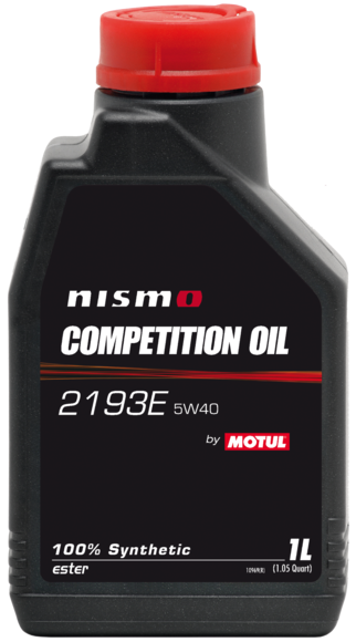 Motul NISMO Competition 2193E 5W40 100% Synthetic Engine Oil 104253