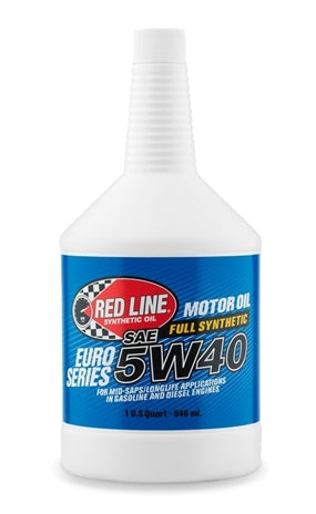Red Line Euro-Series 5W40 Motor Oil
