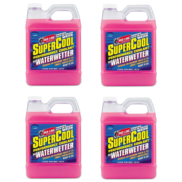 Red Line 80205 Supercool 1/2 Gallon Case (Pack of 4)