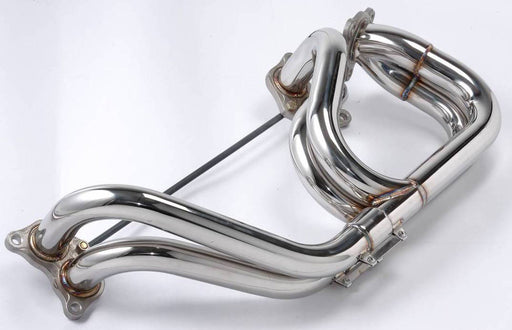 Tomioka Racing TR Subaru Single Scroll Equal Length Exhaust Manifold with 3 Bolts Up-pipe for EJ20/EJ257