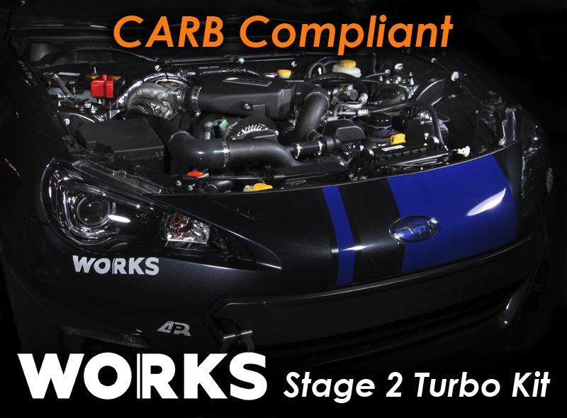 WORKS FR-S/BRZ Stage 2 Turbo Kit - Calibrated Kit/CARB Compliant