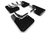 Rally Armor 24-26 Hyundai Kona/Kona EV Black UR Mud Flap w/Metallic Black Logo