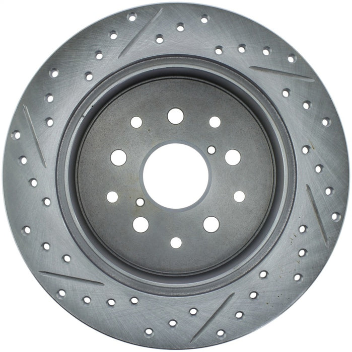 StopTech 01-05 Lexus IS300 / 02-10 Lexus SC430 Sport Slotted & Drilled Rear Left Brake Rotor