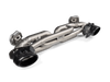 Akrapovic 20-21 Porsche 911 Turbo/Turbo S (992) Slip-On Race Line (Titanium) (REQUIRES TIPS)
