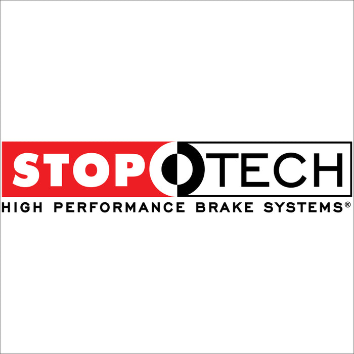 StopTech Power Slot 02-06 Mini Cooper / Mini Cooper S Rear Left SportStop Slotted Rotor