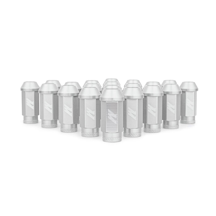 Mishimoto Aluminum Locking Lug Nuts M12x1.25 20pc Set Silver