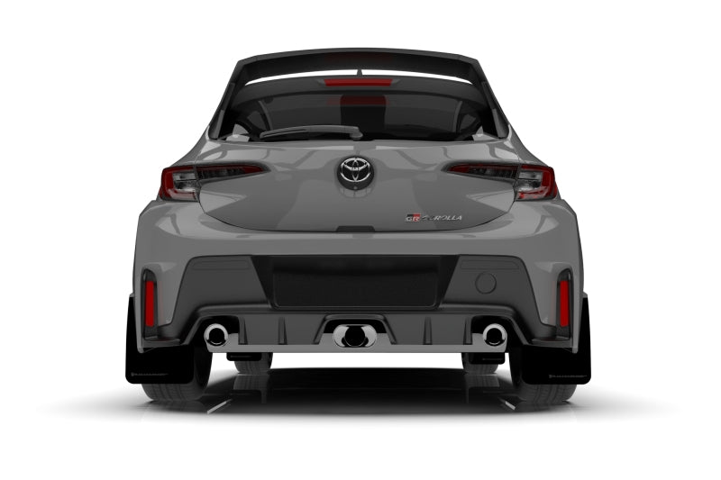 Rally Armor 23-26 Toyota GR Corolla Black UR Mud Flap w/Dark Grey Logo