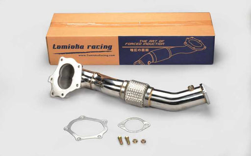 Tomioka Racing Mitsubishi Evolution X Long Downpipe  (Widemouth)