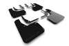 Rally Armor 24-26 Hyundai Kona N Line Black UR Mud Flap - Metallic Black Logo