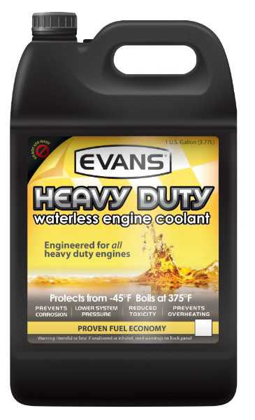 Evans Heavy Duty Coolant Waterless (4 Gallon)