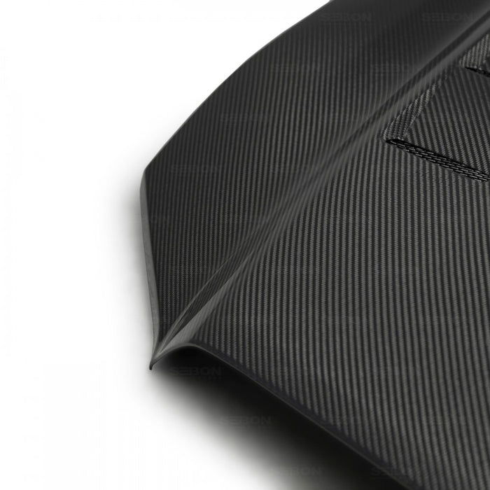Seibon TS-Style Carbon Fiber Hood for 2016-2020 Tacoma