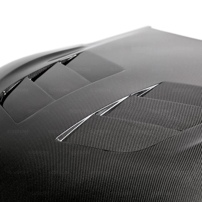 Seibon TSII-Style Double-Sided Carbon Fiber Hood for 2020+ Toyota GR Supra