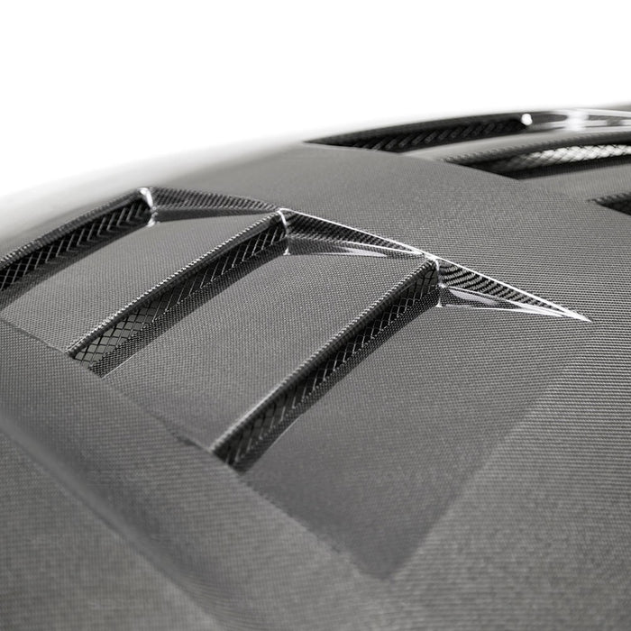 Seibon TSII-Style Double-Sided Carbon Fiber Hood for 2020+ Toyota GR Supra