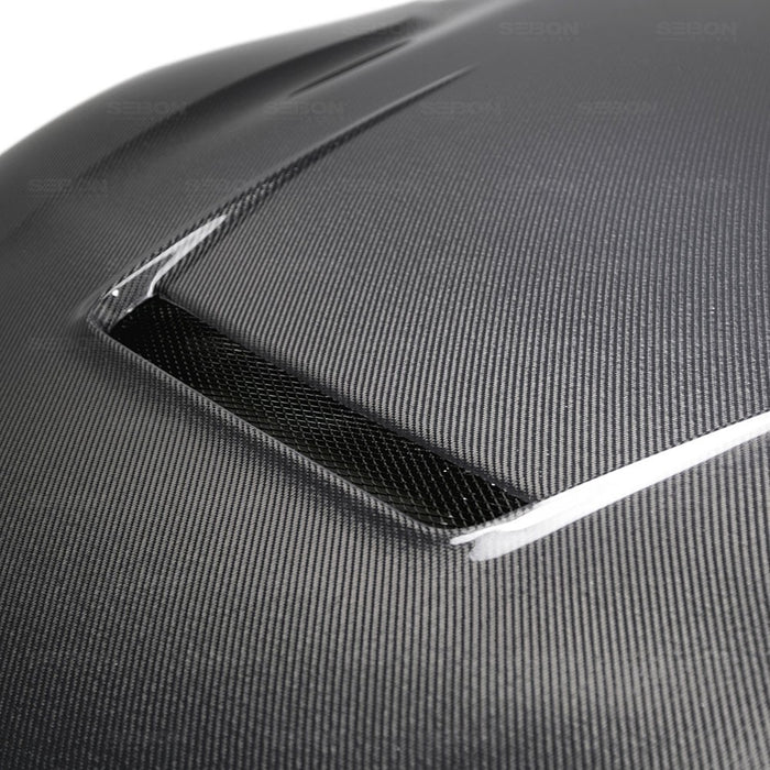 Seibon VS-Style Double-Sided Carbon Fiber Hood for 2020+ Toyota GR Supra