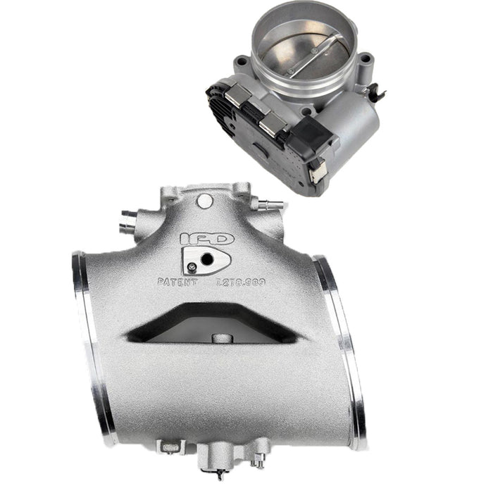 IPD 981 Cayman / GTS/ Spyder/ GT4 82mm Competition Plenum and 997 GT3 Porsche Throttle Body 82mm