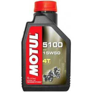 Motul 5100 4T 15w50 Motor Oil 1 Quart