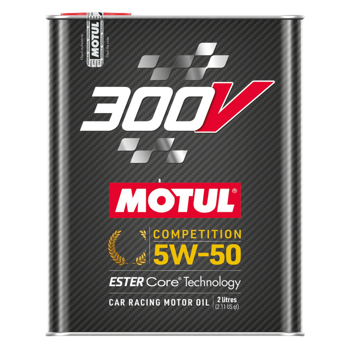 Motul 300V Competition 5W-50 100% Synthetic Engine Oil,300V Motorsports 2L