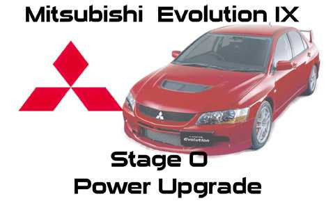 Evolution IX Stage 0 Power Upgrade - WORKS P1 Brain Flash