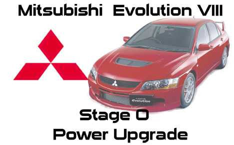 Evolution VIII Stage 0 Power Upgrade - WORKS P1 Brain Flash