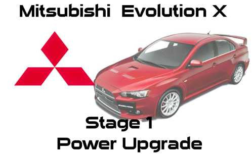 Evolution X Stage 1 Power Upgrade