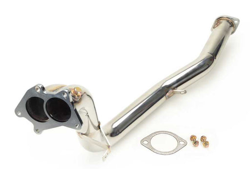 TR Twin Scroll Catless Down Pipe for Subaru Impreza STI 2008+