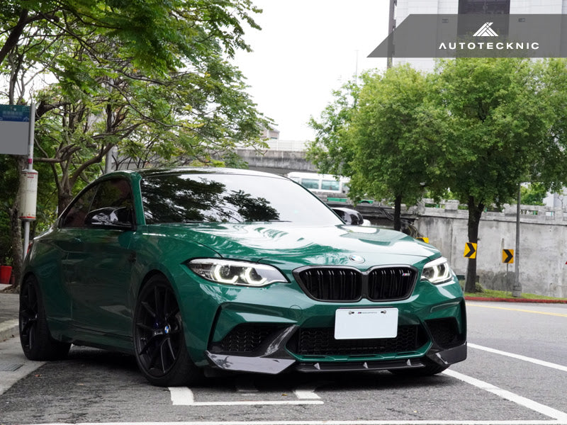 AutoTecknic Dry Carbon Aero Splitters & Center Lip for F87 M2 Competition