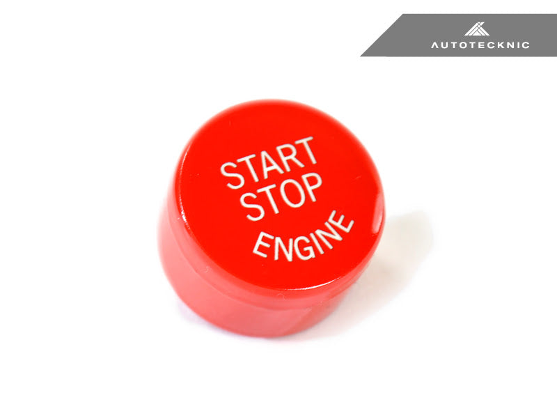 AutoTecknic Replacement Red Start Button - BMW F-Chassis Vehicles