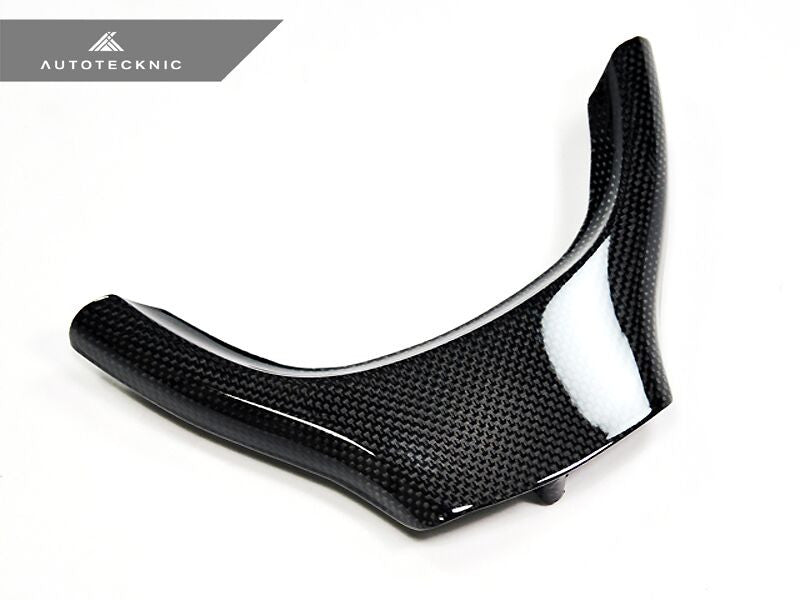 AutoTecknic Carbon Fiber Steering Wheel Trim - F10 5 Series | F01 7 Series | F07 5 Series GT Standard Wheel (Non-M/ M-Sport)
