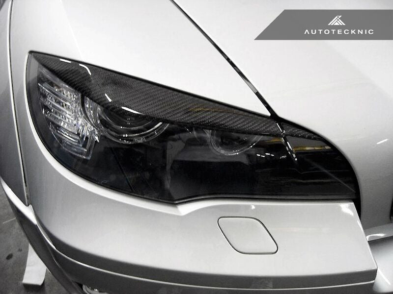 AutoTecknic Carbon Fiber Headlight Covers - E70 X5 / X5M | E71 X6 / X6M