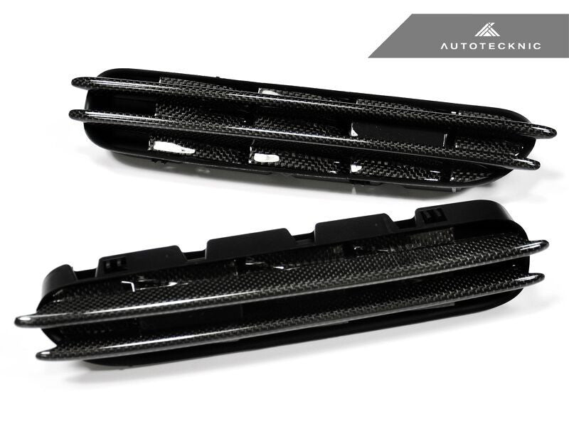 AutoTecknic Replacement Carbon Fiber Fender Gills - E60 Sedan / E61 Wagon | M5