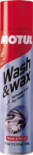 Motul Wash & Wax - Body & Paint Cleaner, Net Wt.11.4oz